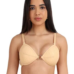 SELFCARE Abstract Bra Half Coverage Lightly Padded-15