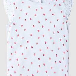 GAP Girls Printed Pure Cotton Flutter Sleeve Top-picture-13