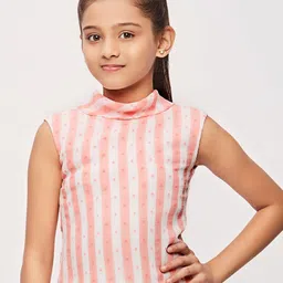 Tiny Girls Striped Regular Top-22