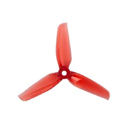 Pro-Range Propellers 4032 WinDancer PC 3 Blade Propellers 2CW+2CCW – Clear Red image 1