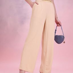 DressBerry Women Chain Detail Trousers-image-93