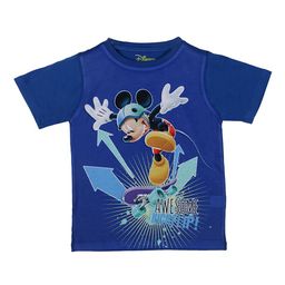 Mickey Mouse Family Boys Blue Printed Round Neck T-shirt-picture-8
