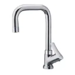 Plato Metalic Finish Inces Pillar Cock Swan Neck Long Spout Size Of 12.7 mm (1/2 Inch), IN 008 A-image-18