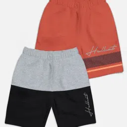 HELLCAT Kids Multicolor Printed  Shorts-image-64