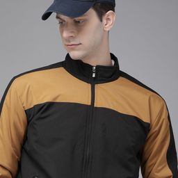 VOXATI Men Colourblocked Sporty Jacket-picture-47