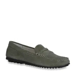 Woodland Women's Olive Casual Loafers-47