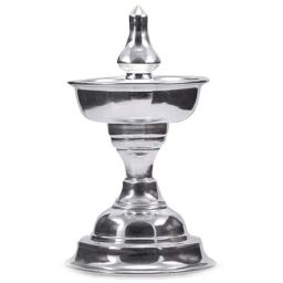 Joyalukkas 92.5 Sterling Silver Diya Stand - 77 gm-image-68
