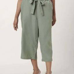Honey by Pantaloons Green High Rise Cropped Pants-image-54