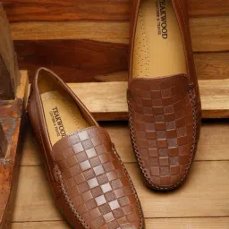 Teakwood Leathers Men's Tan Casual Loafers-image-29