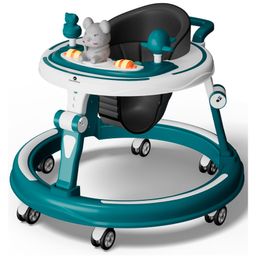 StarAndDaisy 360 Baby Walker 6-24 Months 7 Level Height Adjustment Walker for Kids with Switchable Food & Musical Toy Tray- Turquoise-28