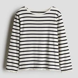 H&M Girls Long Sleeved Jersey Top-image-77