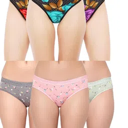FiveFlag Mid-Rise Cotton Blend Briefs-picture-33