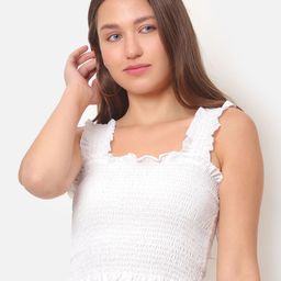 ROSEMELON Crepe Crop Top-image-14
