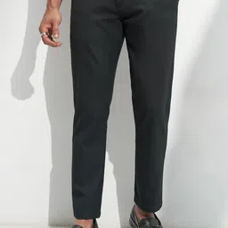 HIGHLANDER Men Mid-Rise Slim Fit Trousers-picture-41