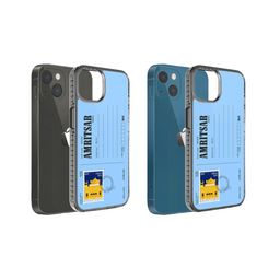 DailyObjects Printed Postcard Design iPhone 13 Phone Back Case image 1