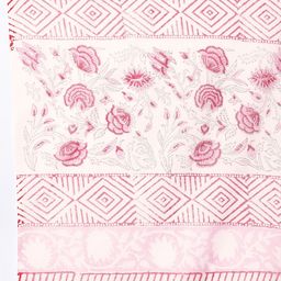 Taavi Block Print Legacy Pure Cotton Floral Printed Kurta With Trousers & With Dupatta image 5