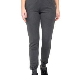 Adidas Grey Textured Joggers-image-95