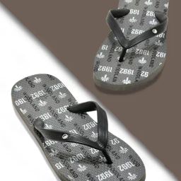 Woodland Men's Grey Flip Flops-image-97
