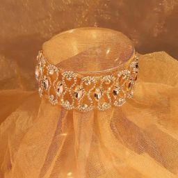 Sohi gold plated designer party necklace for women-image-17