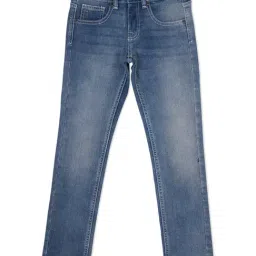Pepe Jeans Boys Blue Solid Jeans-image-91