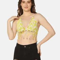 Da Intimo Light Green Bralette-image-1