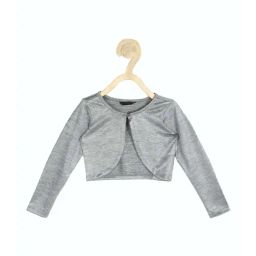 Peter England Kids Grey Regular Fit Full Sleeves Shrug-image-17