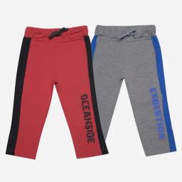 Dollar Boys Assorted Graphic Print Capri (Pack Of 2)-image-66