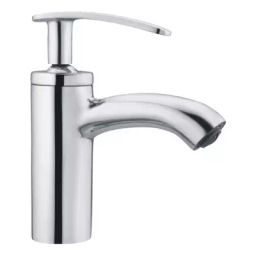 Plato Metalic Finish Magic Single Lever Basin Mixer Size Of 12.7 mm (1/2 Inch), M 101-15