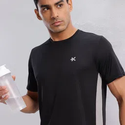 HRX by Hrithik Roshan Side Stripe Running T-shirt-image-85