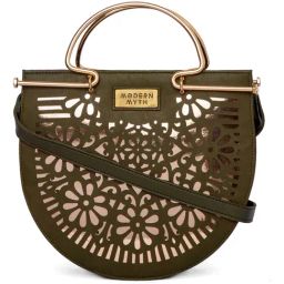 Modern Myth Olive Cut Work Medium Cross Body Bag-image-84