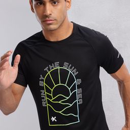 HRX by Hrithik Roshan Printed Rapid-Dry Running T-shirt-image-6