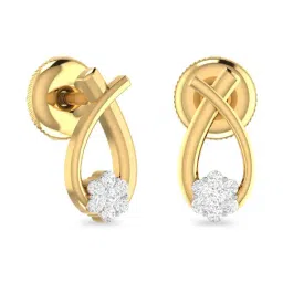 PC Jeweller Conchobar 18k Gold Earrings for Women-image-96