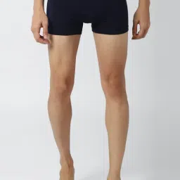 Peter England Navy Cotton Trunks-image-58