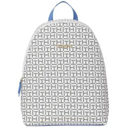 TOMMY HILFIGER White JOCELYN II Logo Backpack-4