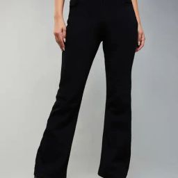 Dolce Crudo Black Denim Solid Jeans-image-57