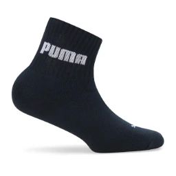 Puma Navy Cotton Logo Socks-Large-image-9