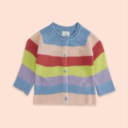 Pantaloons Baby Multicolor Striped Full Sleeves Sweater-picture-34