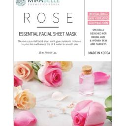 Mirabelle Rose Essential Facial Sheet Mask - 25 ml-image-3