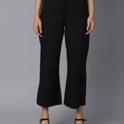 TAG 7 Black Cotton Trousers-image-17