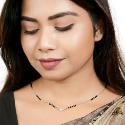 Silberry 925 Sterling Silver Tiny Stellar Mangalsutra-picture-22