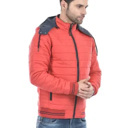 Lawman Pg3 Red & Navy Regular Fit Reversible Jacket image 3