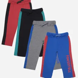 Dollar Boys Assorted Graphic Print Capri (Pack Of 4)-image-23