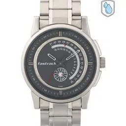 Fastrack Men Grey Analogue Watch 3215SM02-13