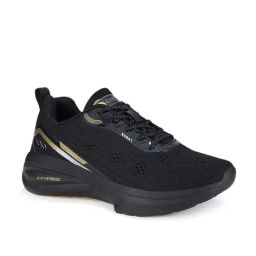 Campus Men's PYTHON Black Running Shoes image 2