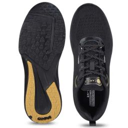 Campus Men's PYTHON Black Running Shoes image 3
