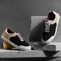 Paaduks Men's Black Casual Sneakers-14