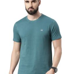 Force NXT Pacific Green Cotton Regular Fit T-Shirt-image-72