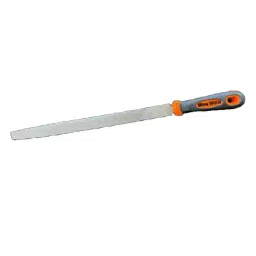 Ultra Touch 304.8 mm (12 Inch) Flat Bastard File with Orange & Grey Handle-3