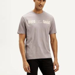 Levi's Purple Cotton Regular Fit Printed T-Shirt-picture-35