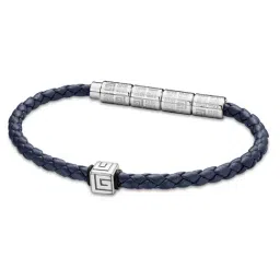 Guy Laroche Gabriel Leather Men Blue Bracelet-image-72